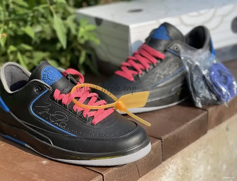 blue x materials Air Jordan ship God Low 2 ready OFF-WHITE retail to PK 0513